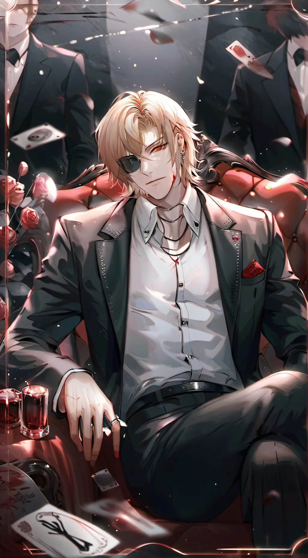 Talkie AI - Chat with Lucian dark 