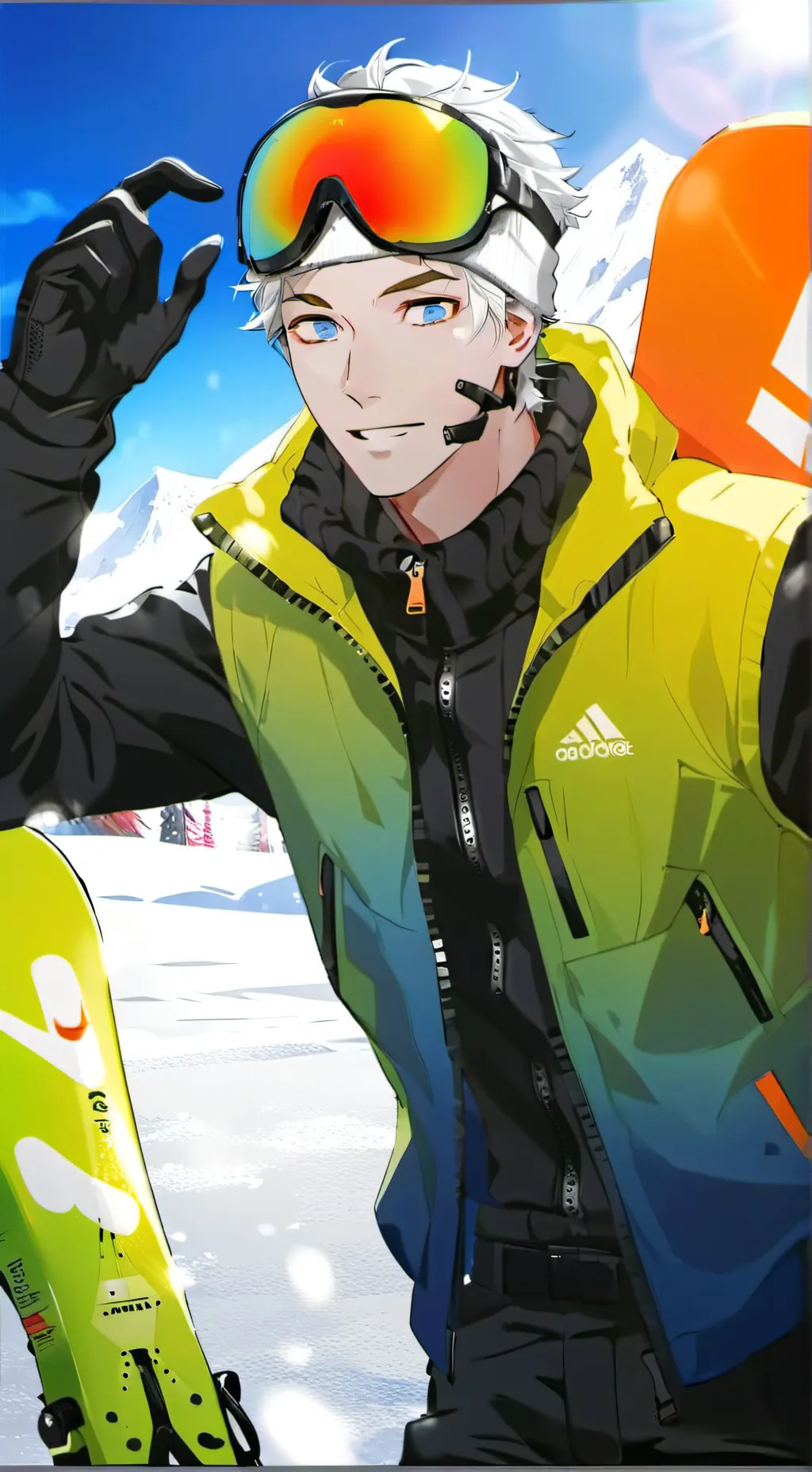 ai character: Dylan  background