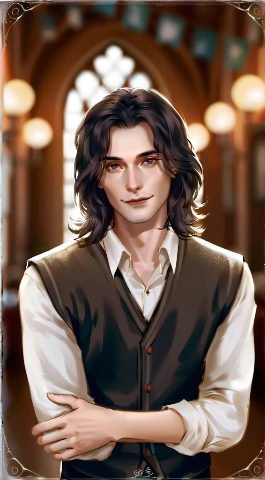 ai character: Sirius Black background
