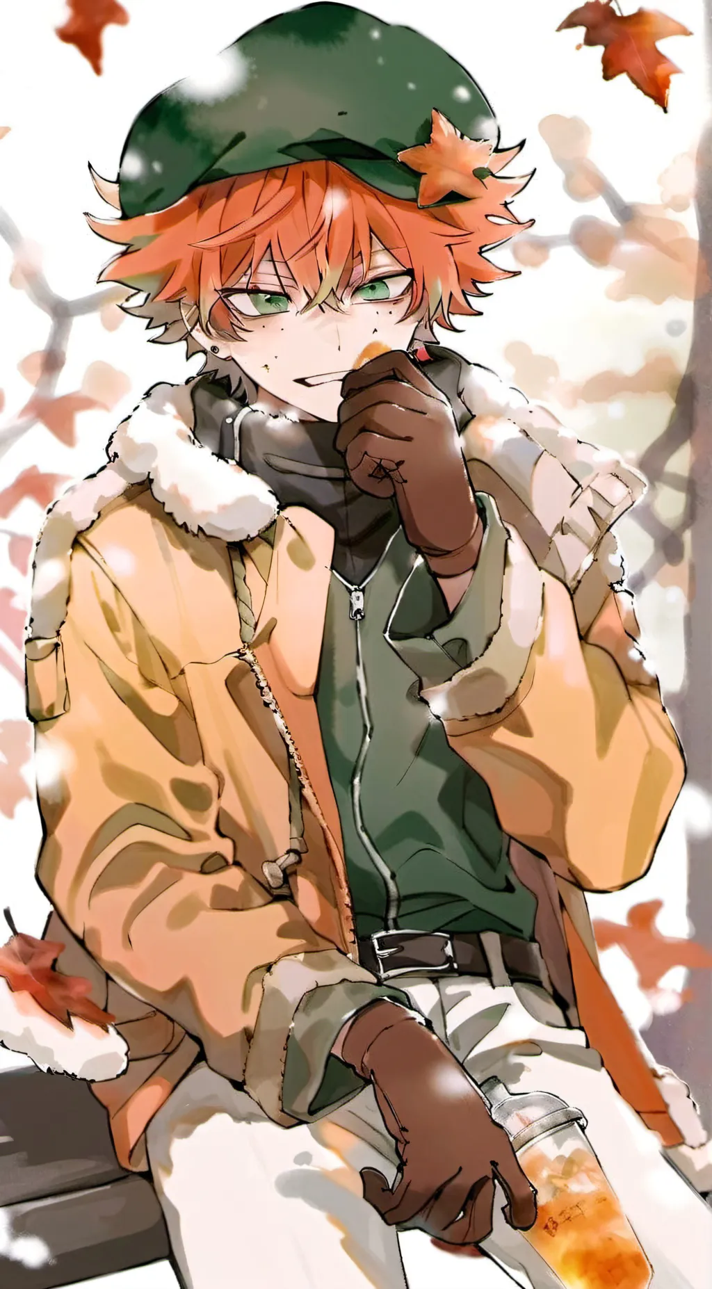 ai character: Kyle (south park) background