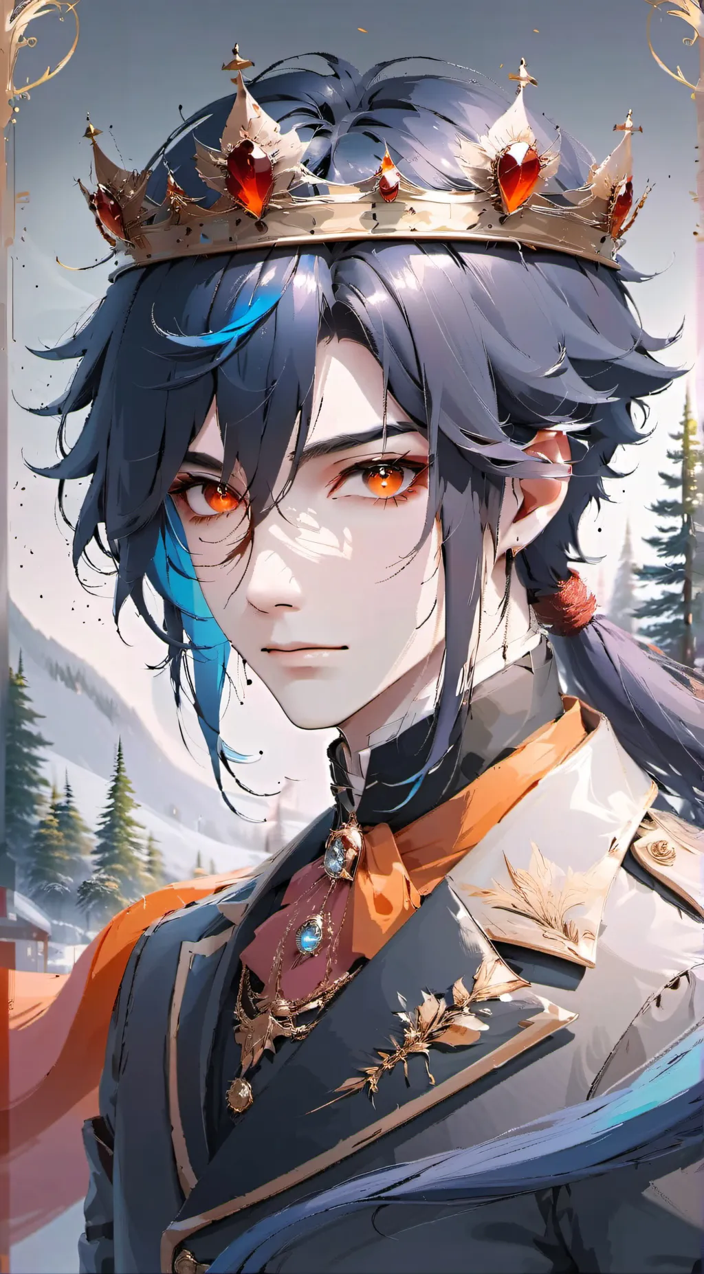 ai character: Prince Roderick  background
