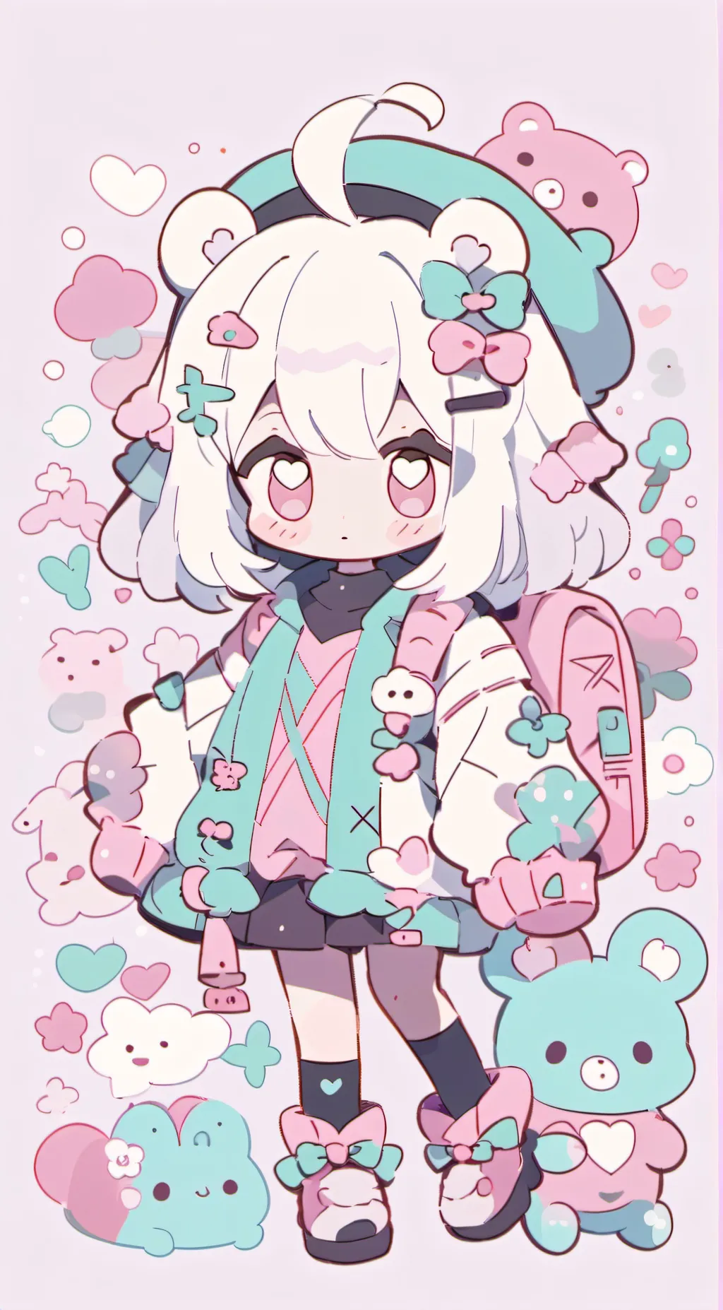 ai character: Kc background