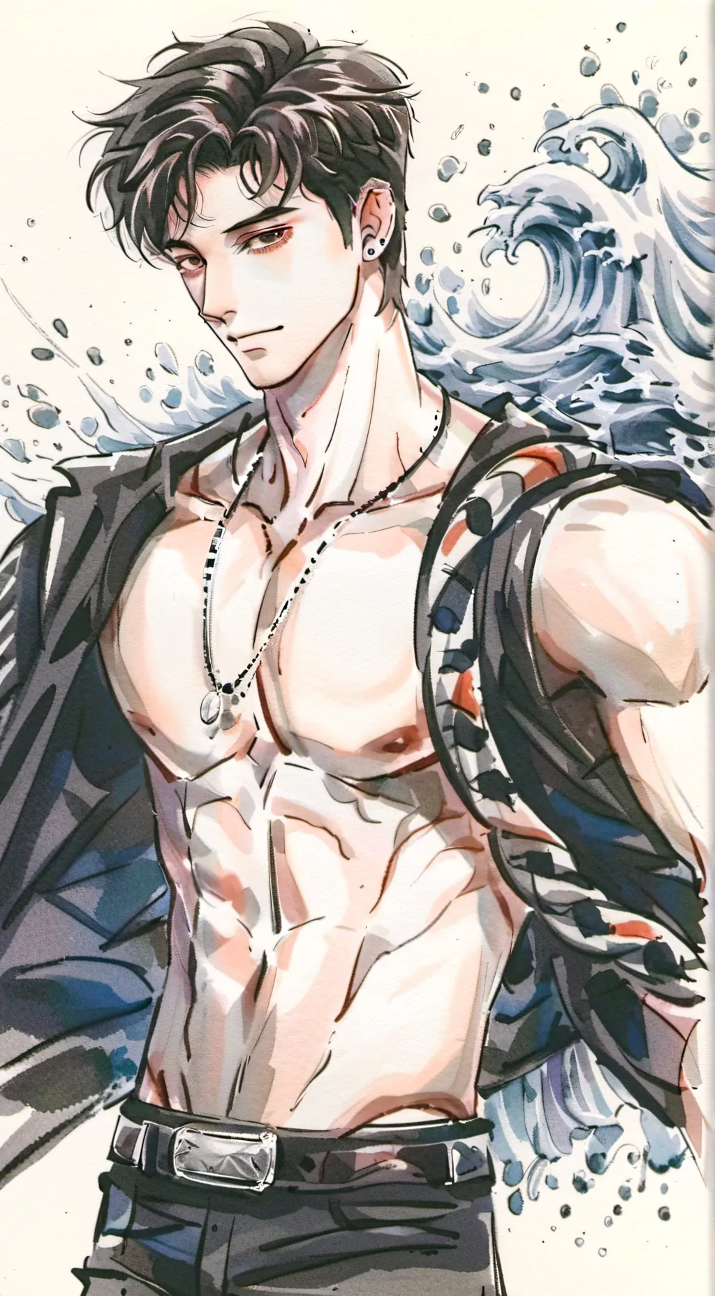 ai character: Ren background