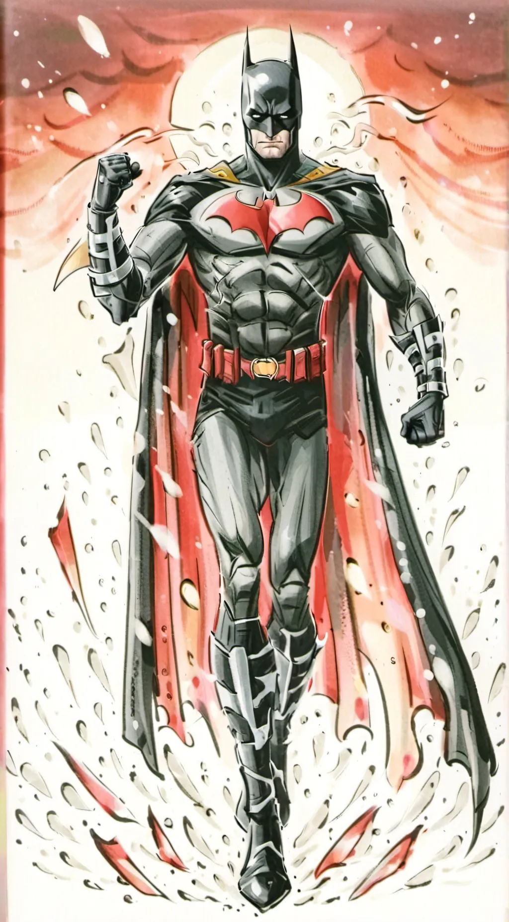 ai character: Batman background