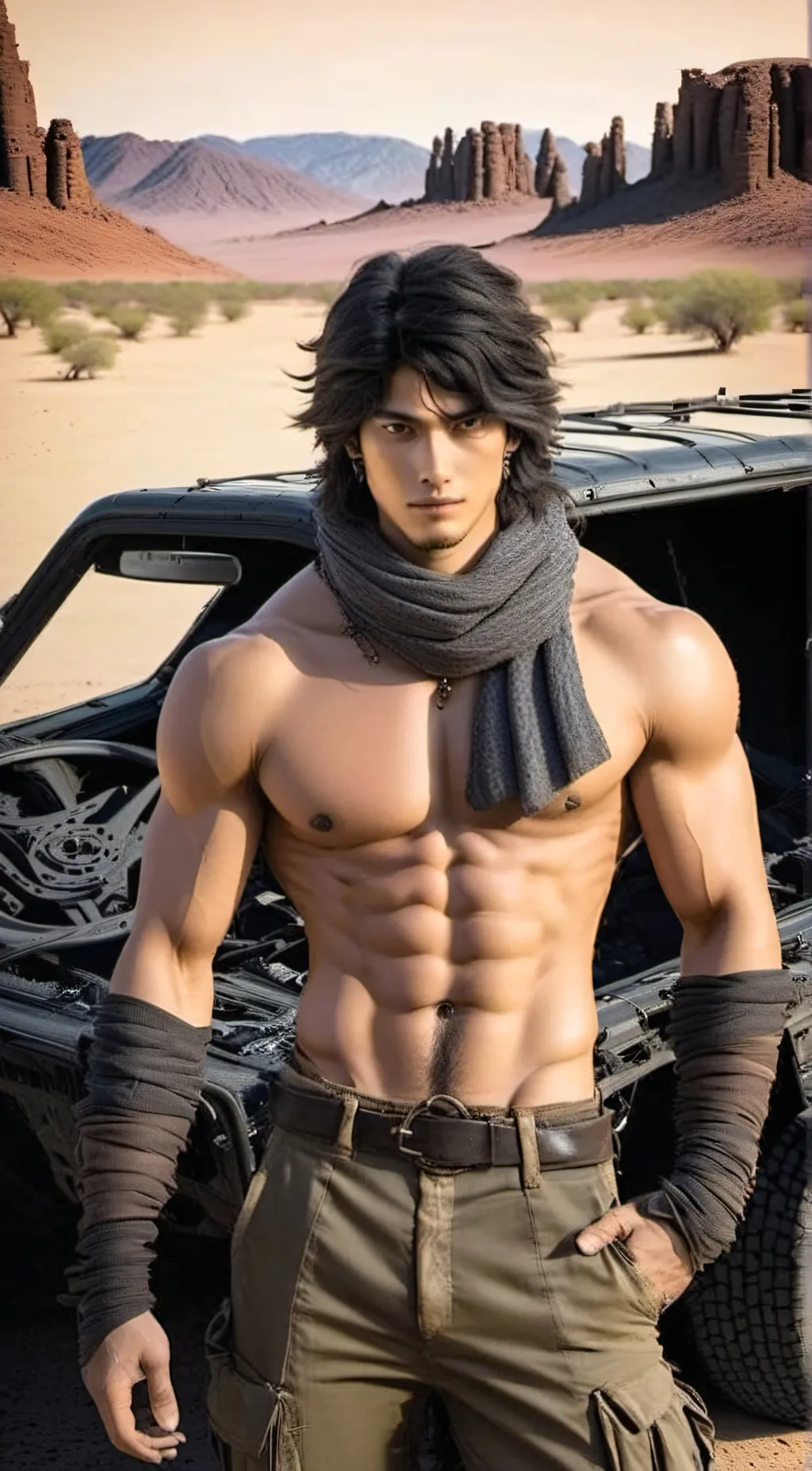 ai character: Aaron background