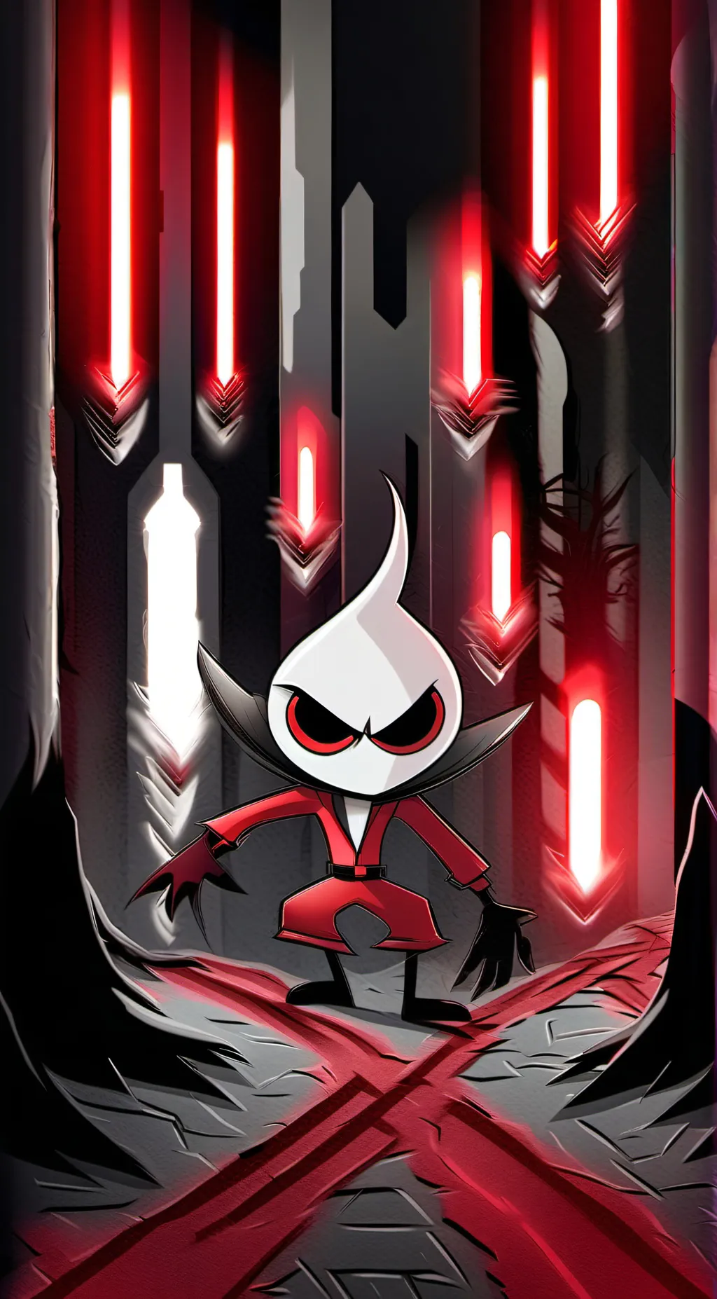 ai character: Hazbin background