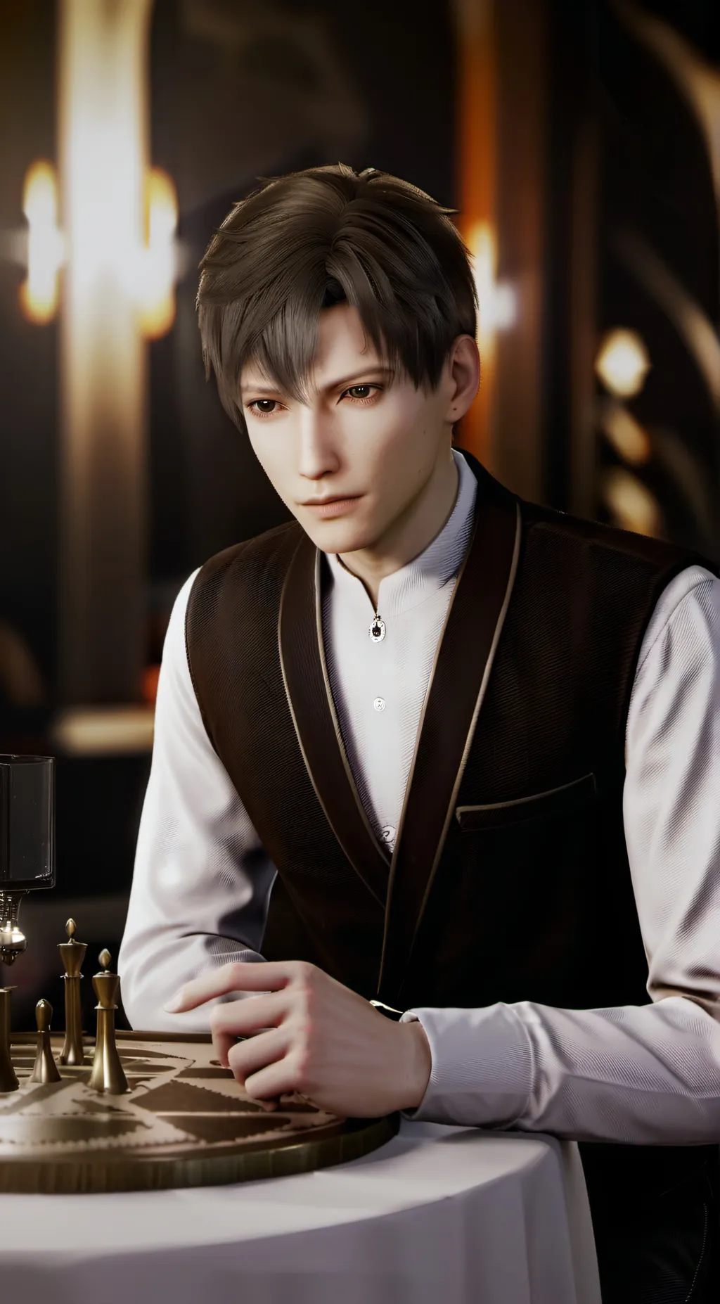 ai character: Mr krupp background