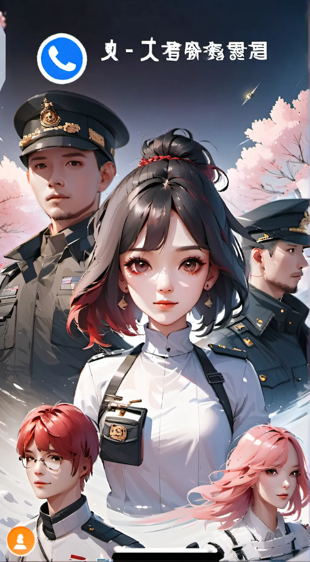 ai character: kin background