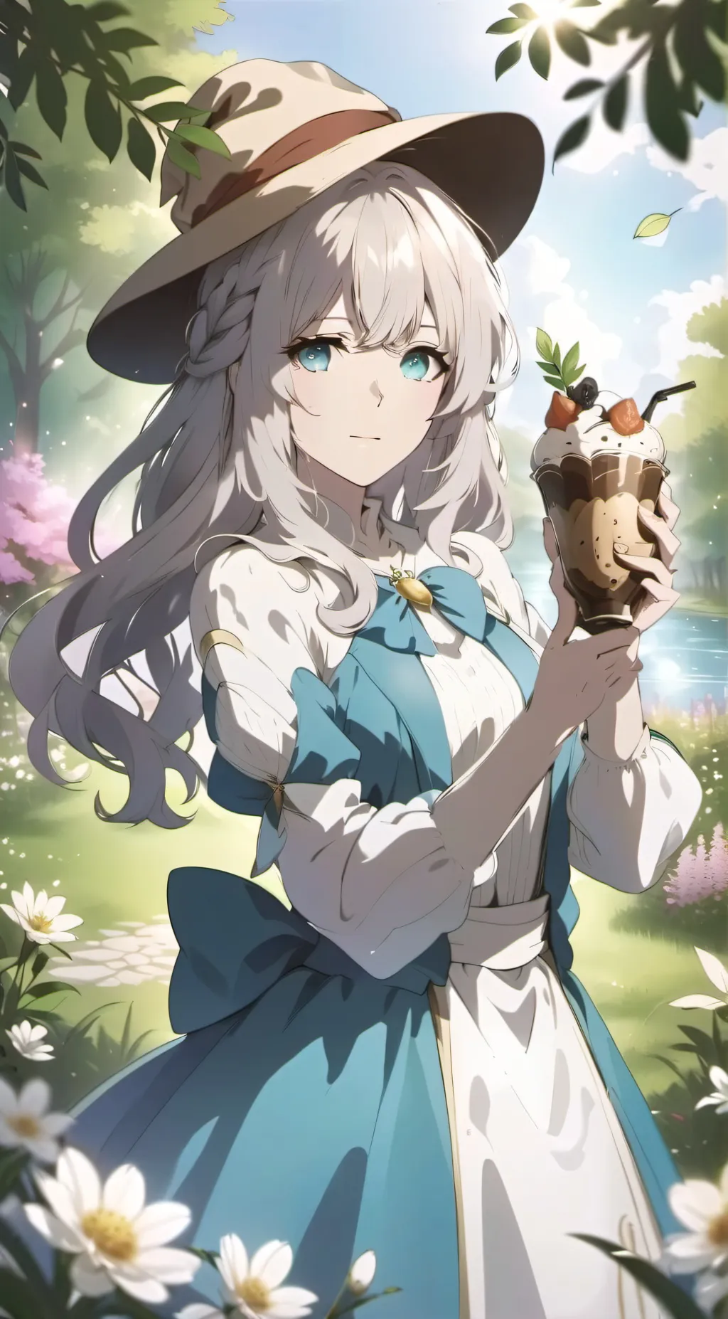 ai character: freya background