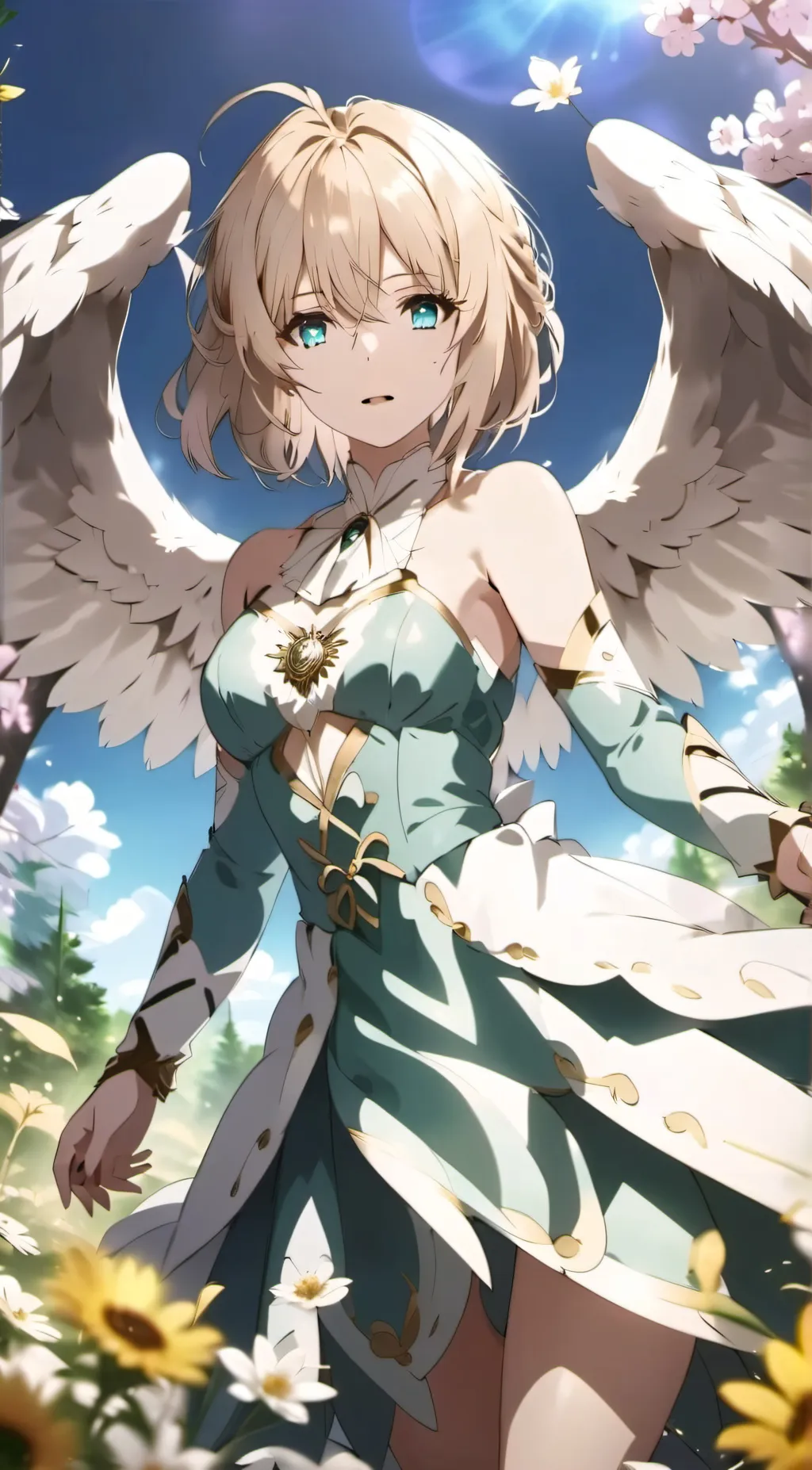 ai character: Aria background