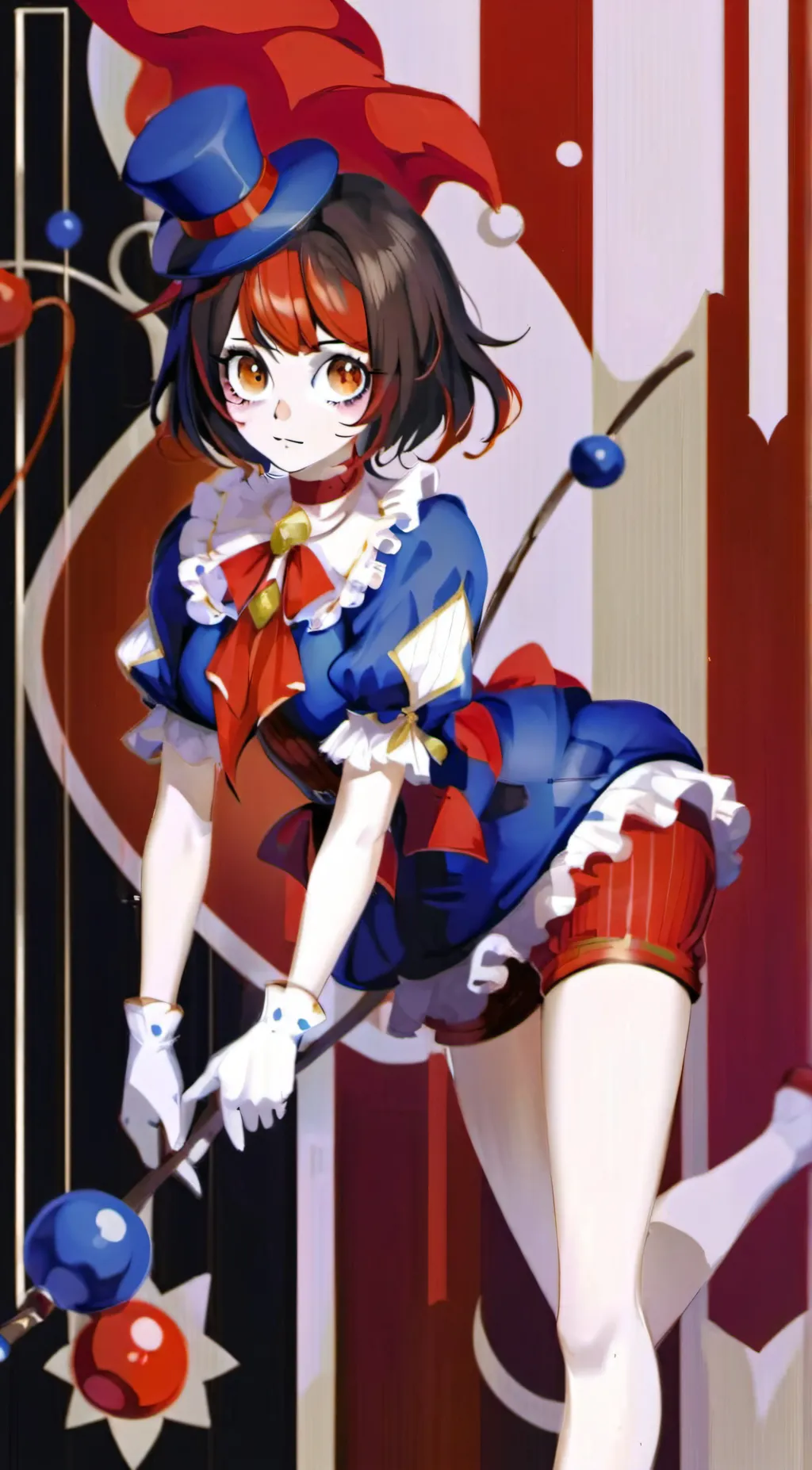 ai character: Pomni background