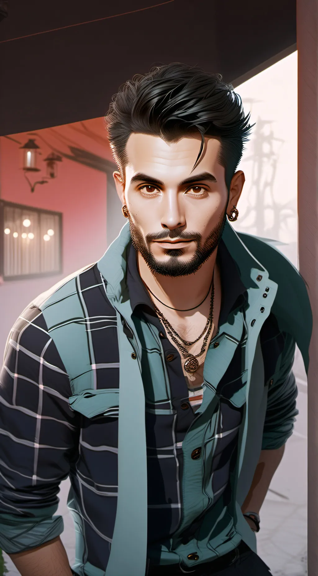 ai character: Jazzy  background