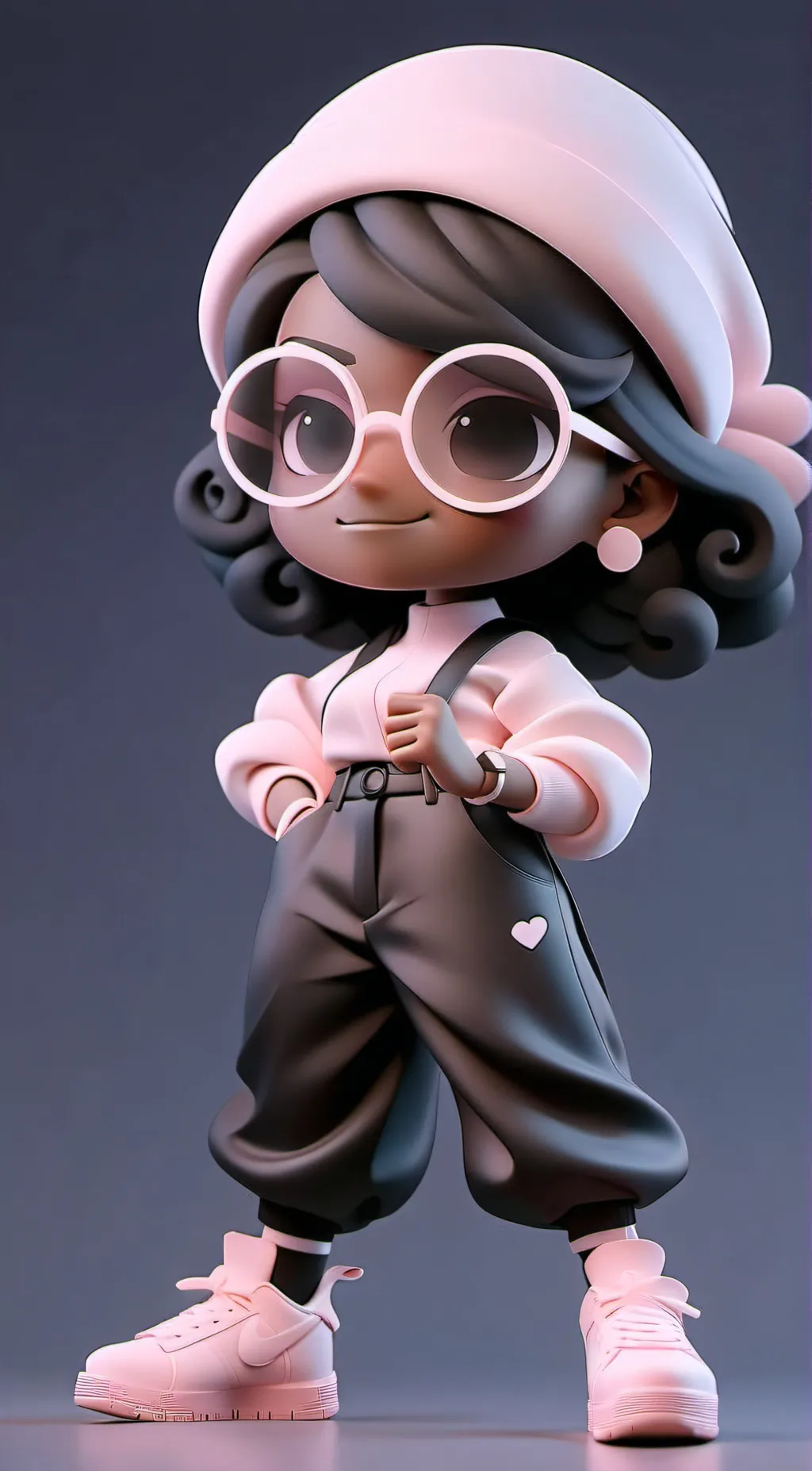 ai character: Nicki mana background