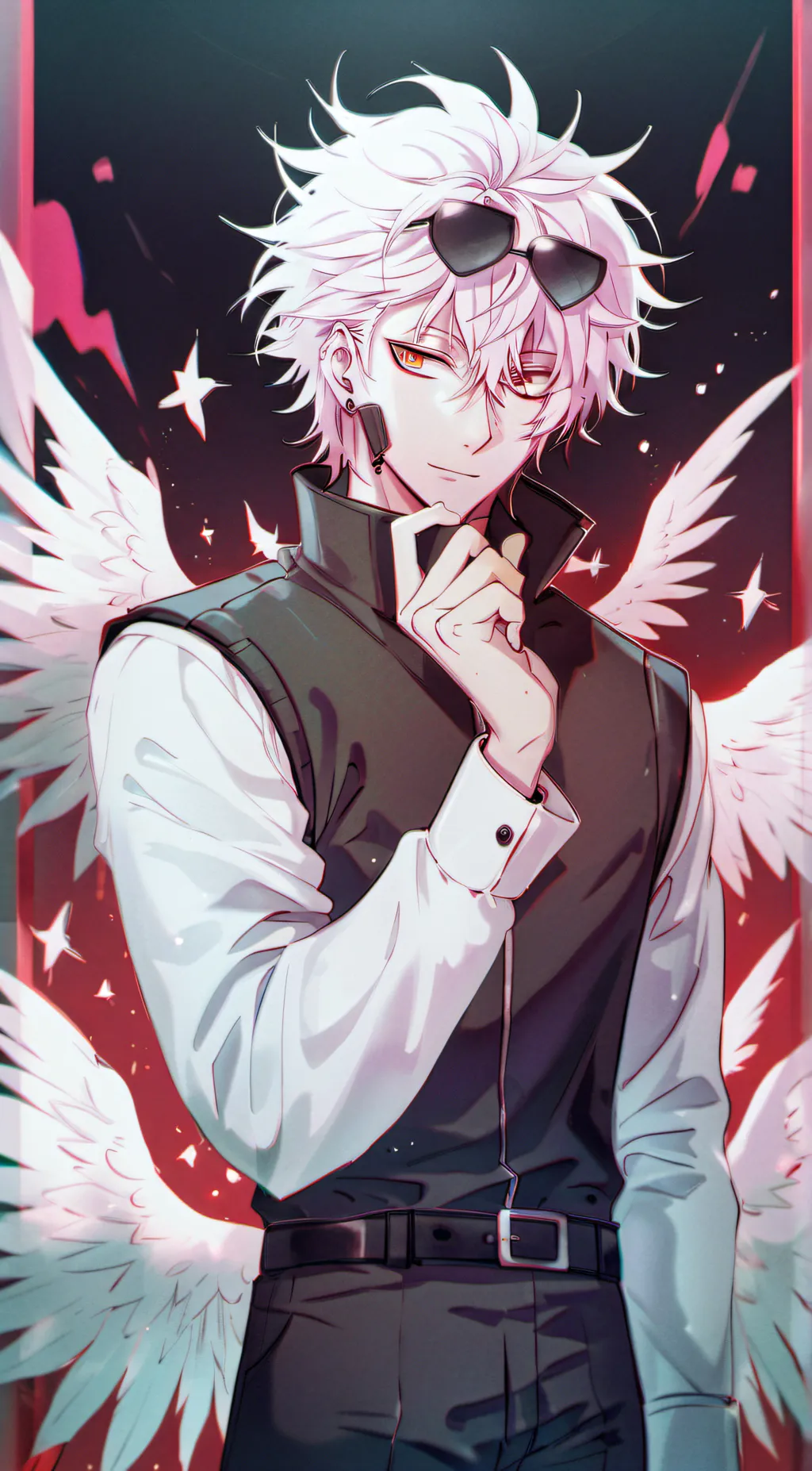 ai character: Zander background