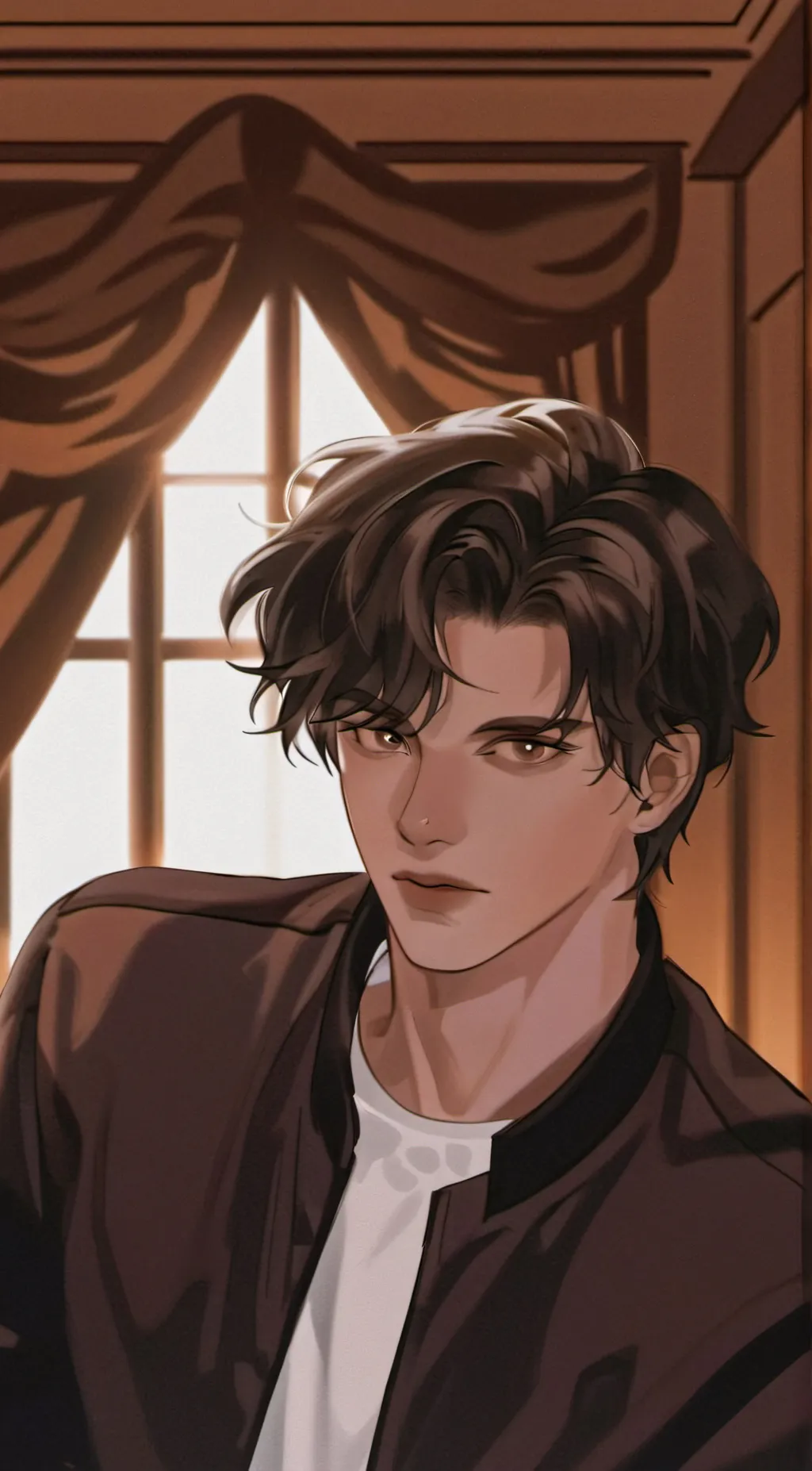 ai character: Billy Loomis  background