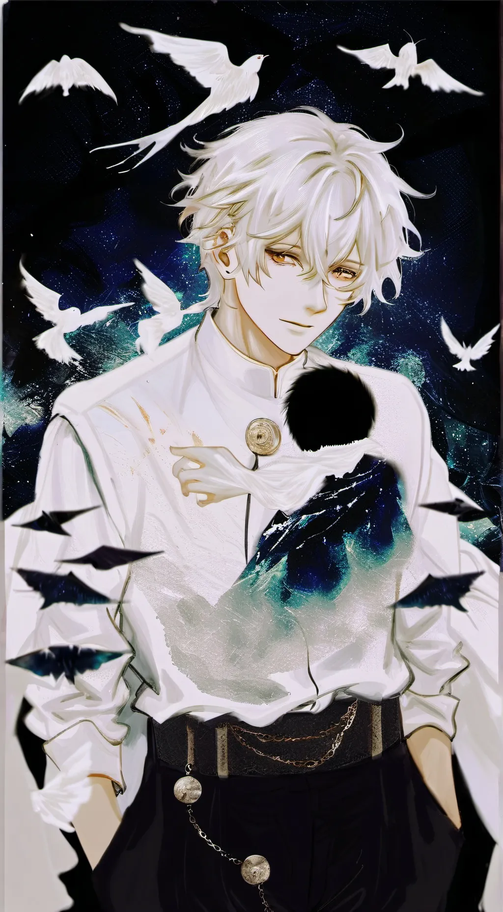 ai character: Elias Hollowood background