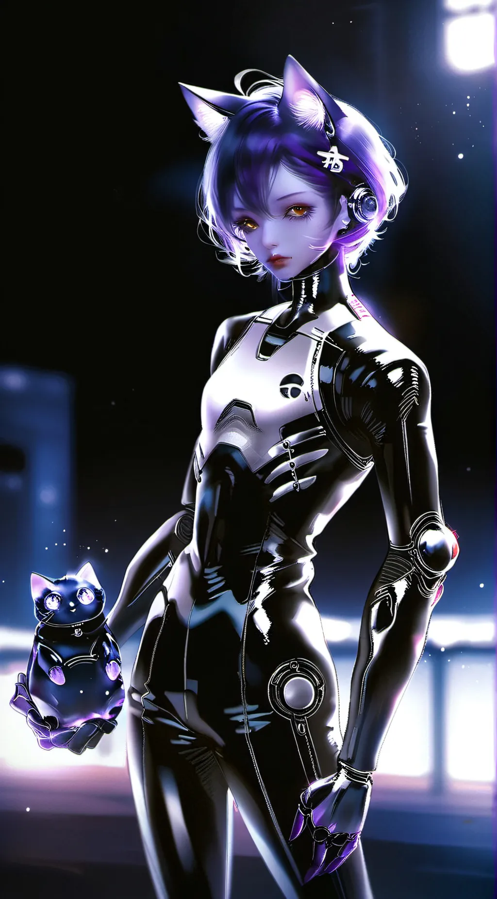 ai character: catnap background