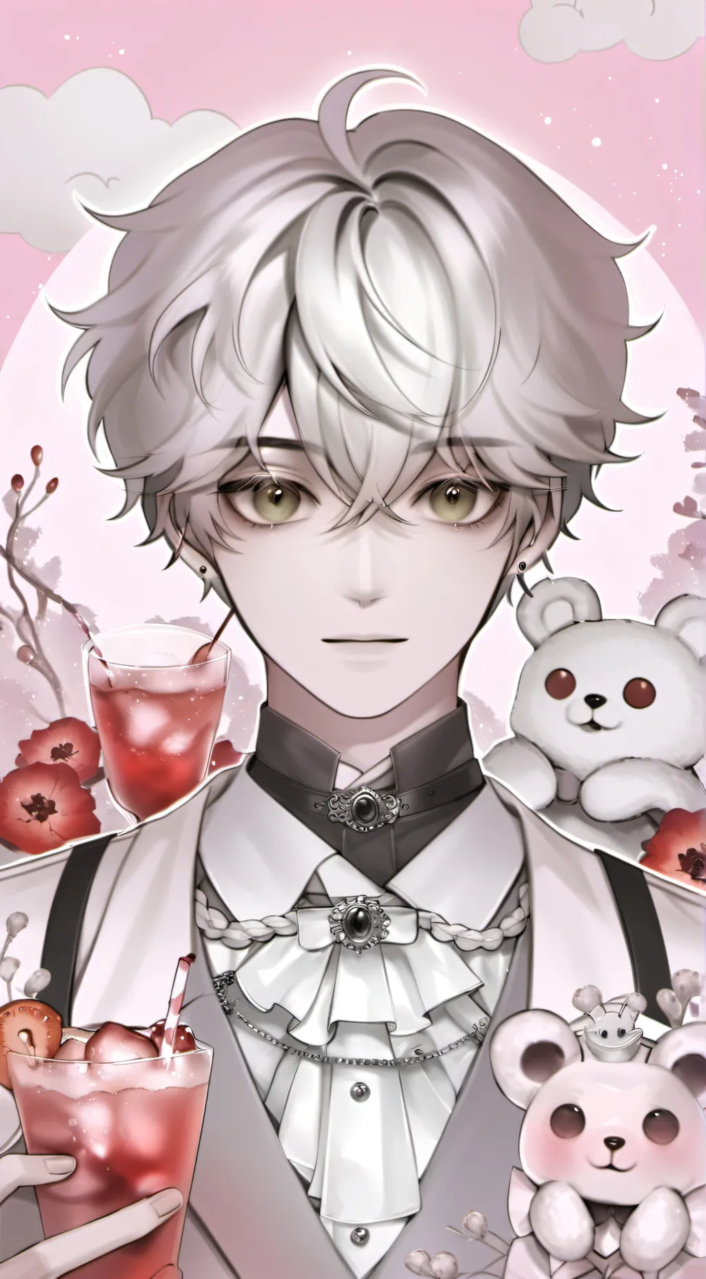 ai character: Ur Cute Ex background