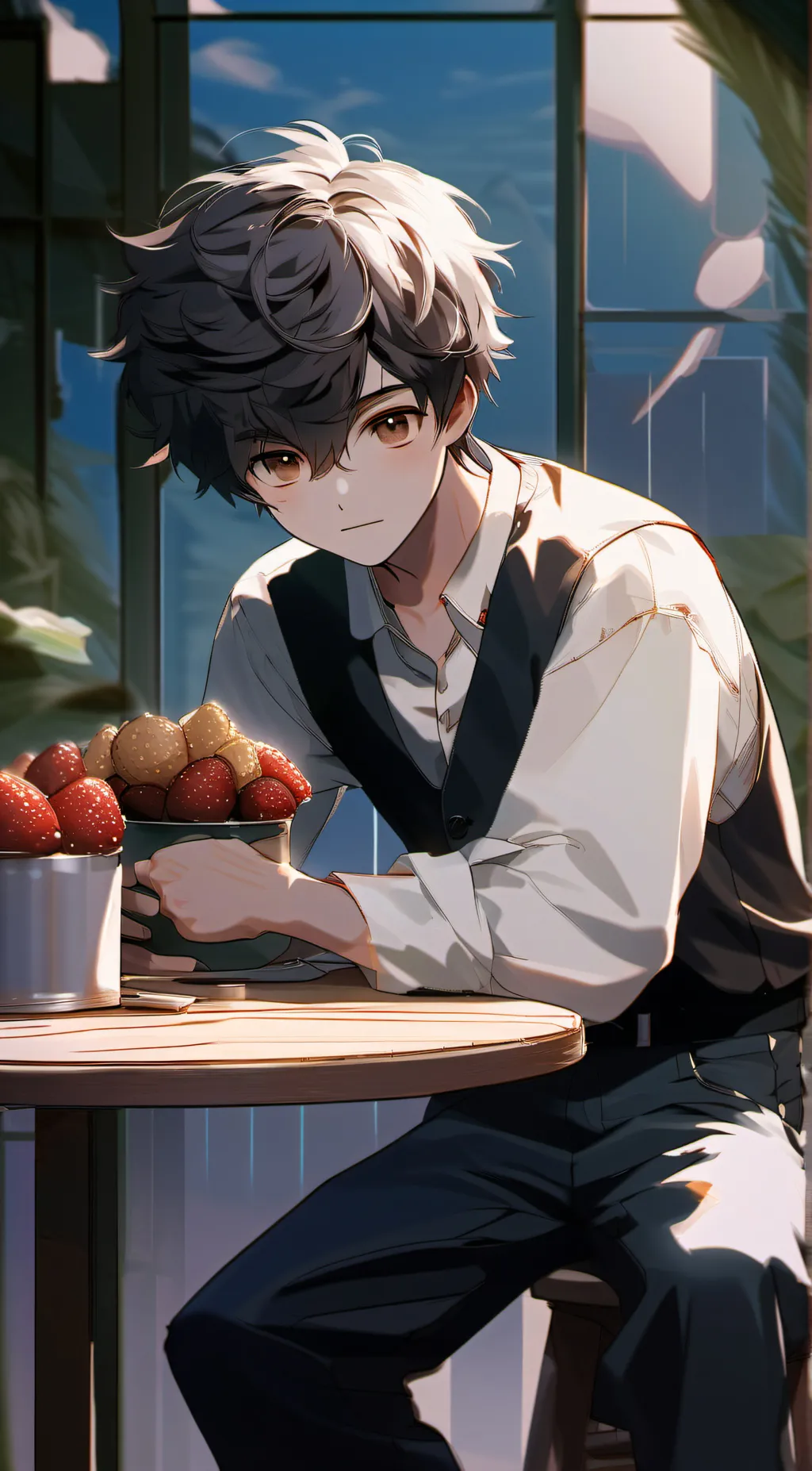 ai character: Tyler  background