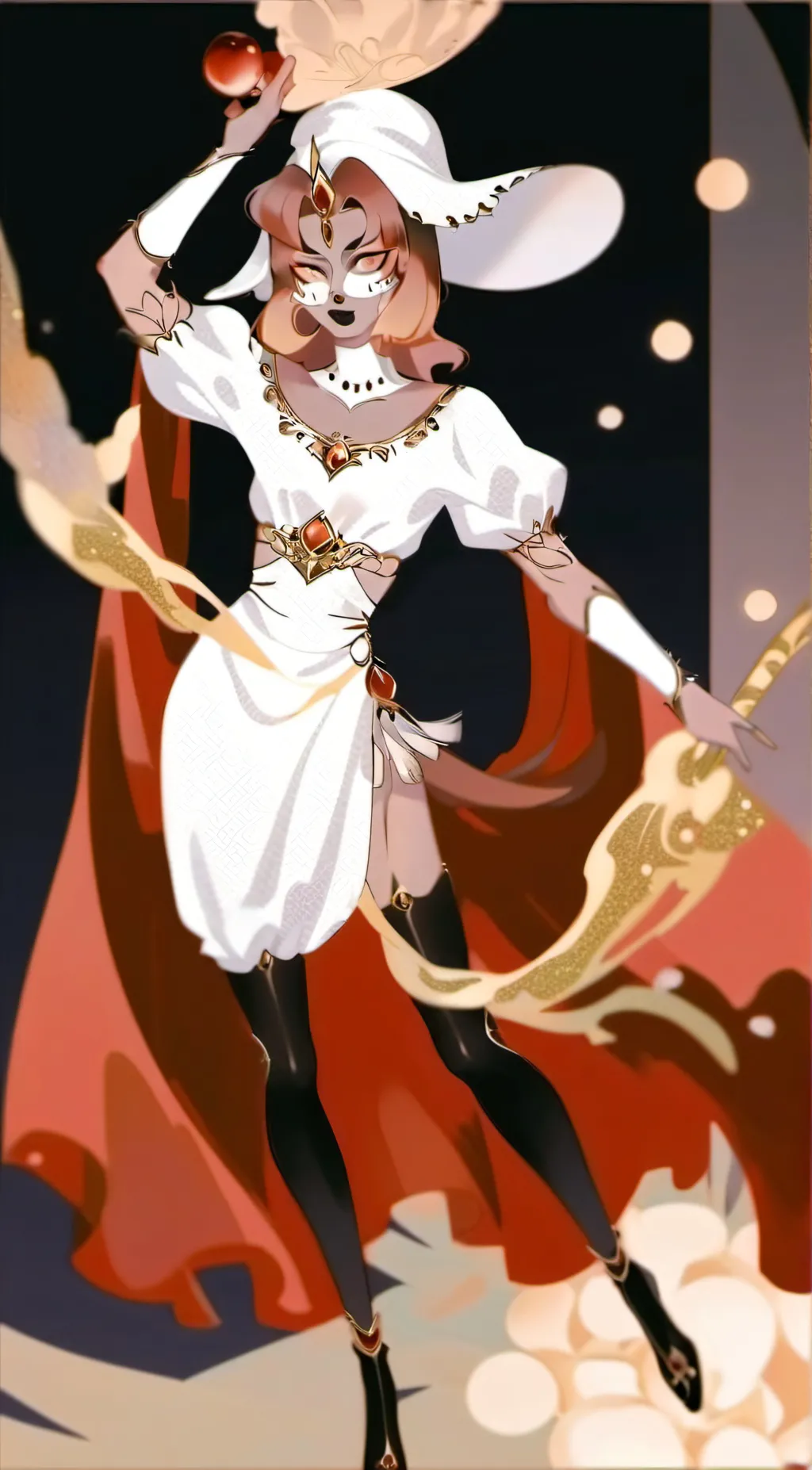 ai character: Hazbin hotel  background