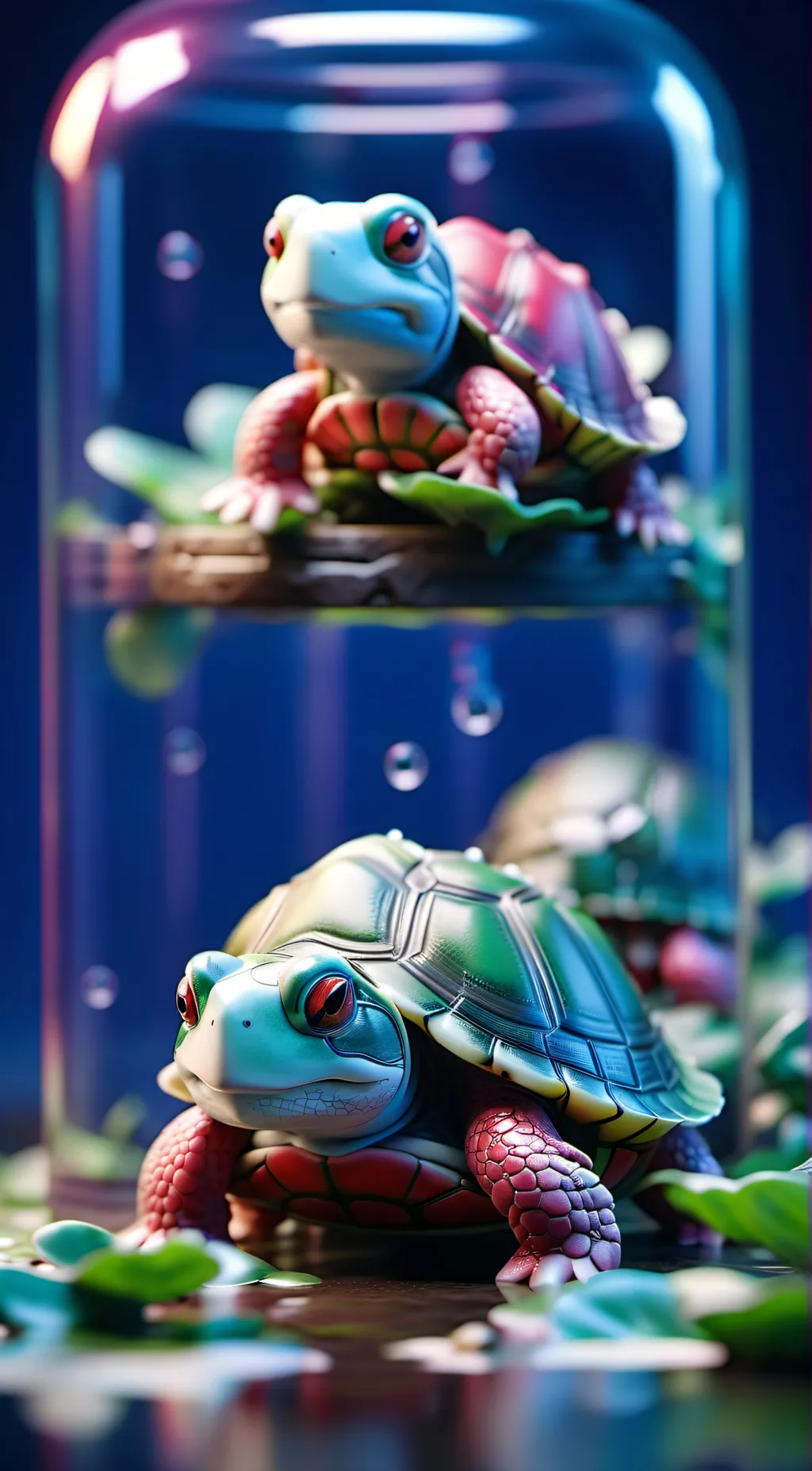 ai character: Ben and Flipper background