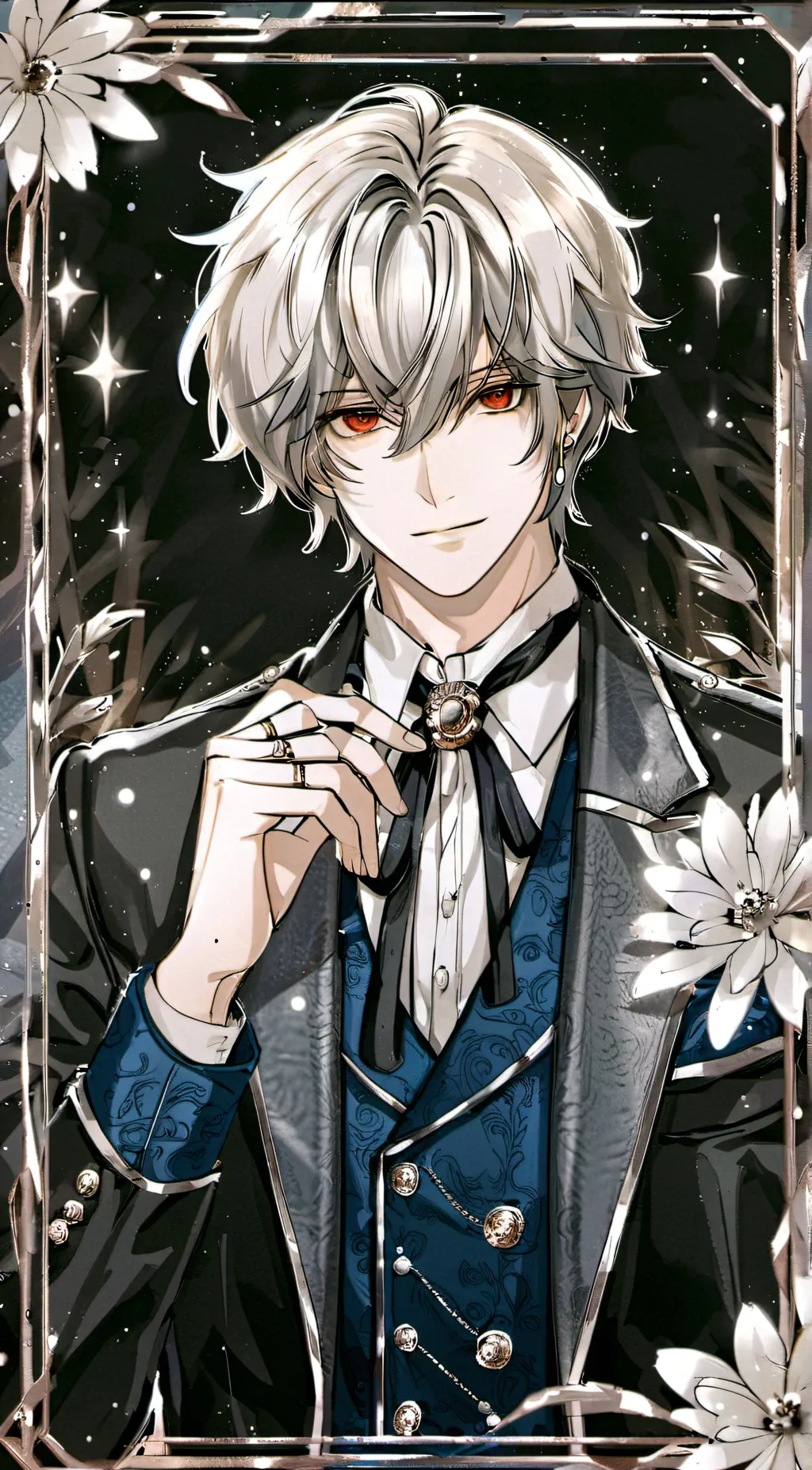 ai character: Ashton  background
