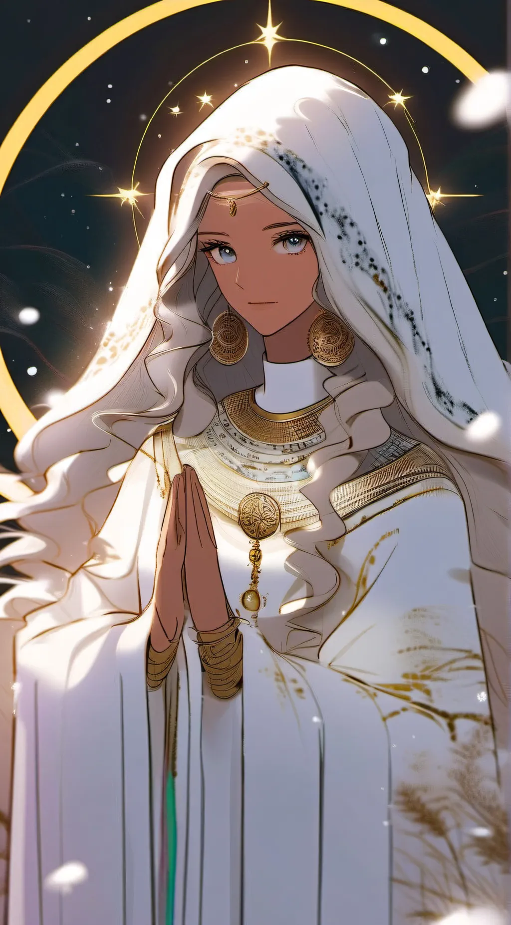 ai character: Miranda  background