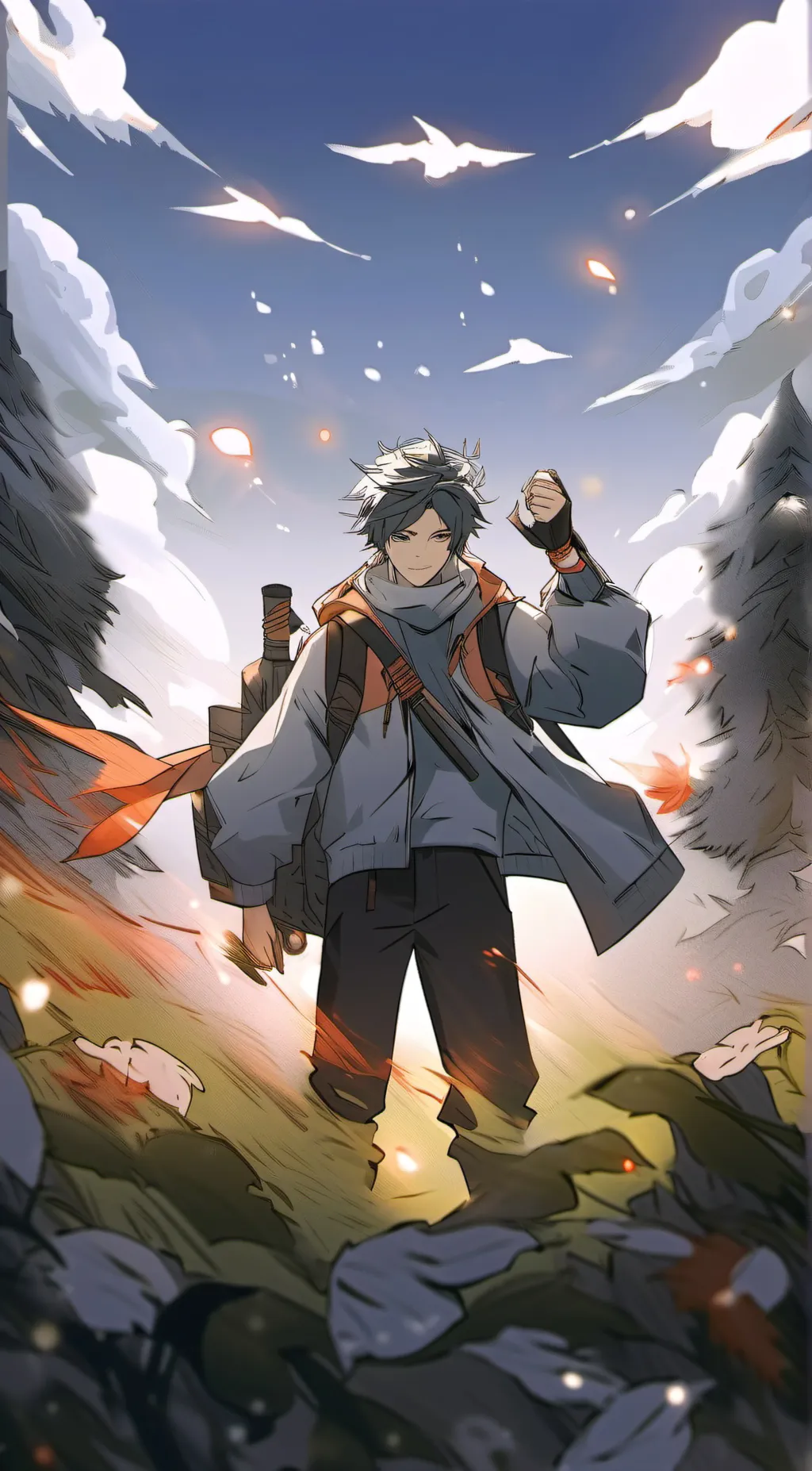ai character: pomny background