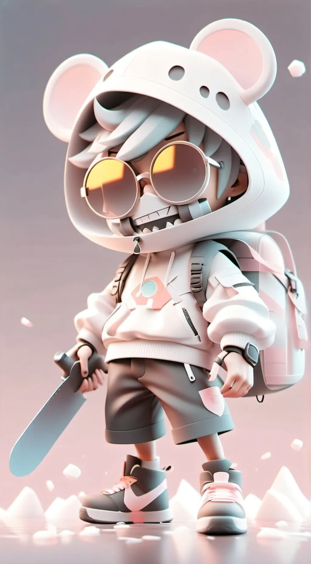 ai character: Leo background