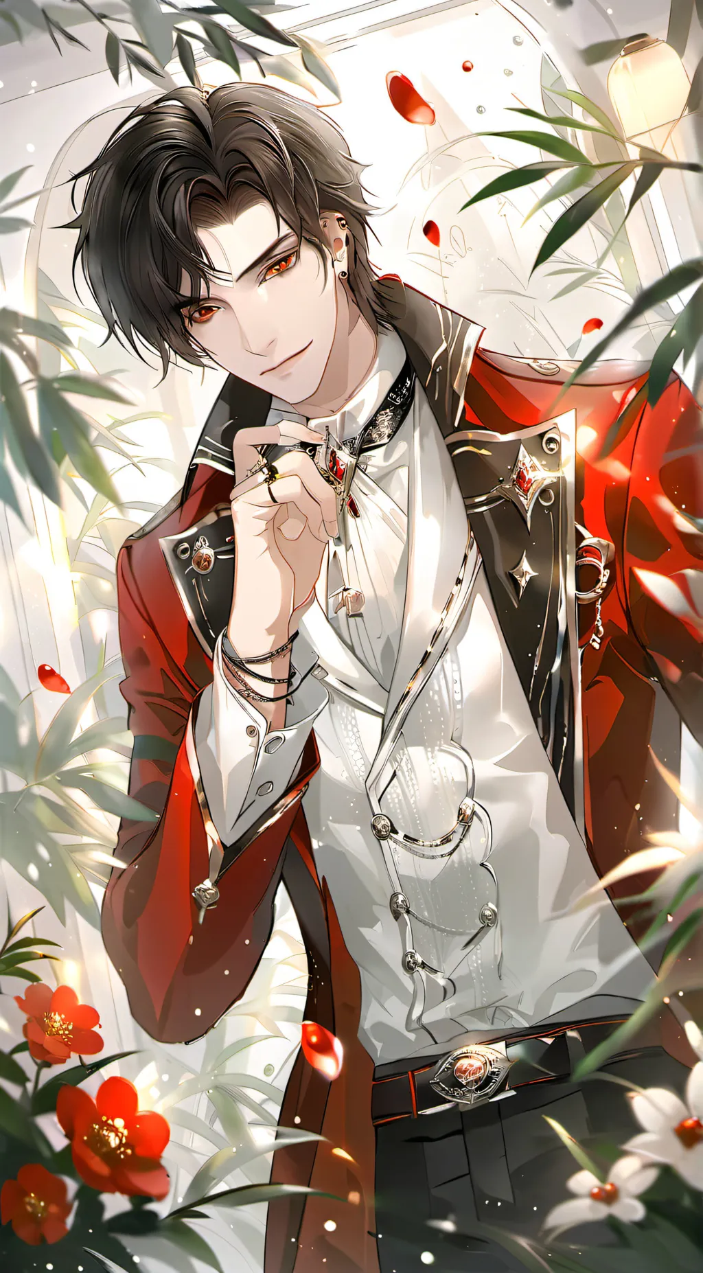 ai character: Asher  background
