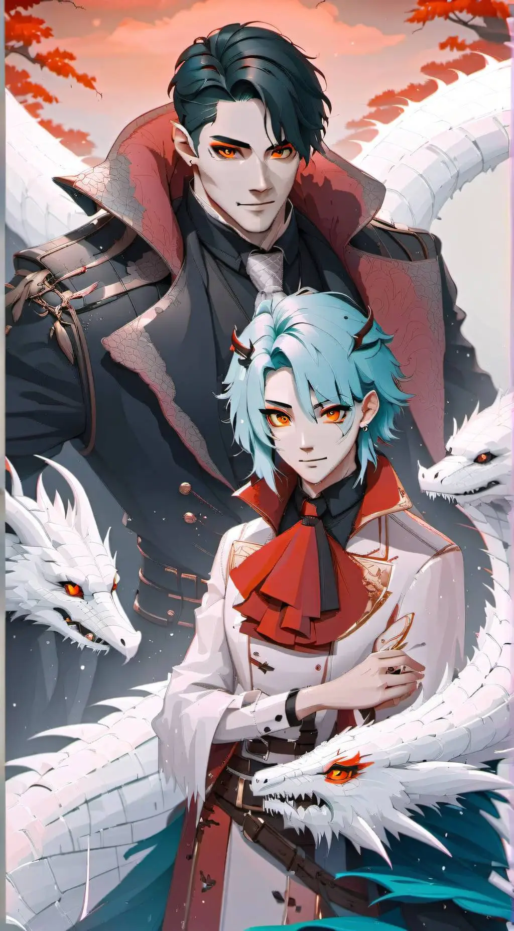 ai character: Larkin & Ambrose background