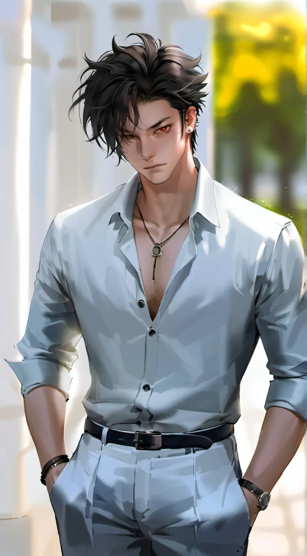 ai character: Alan background