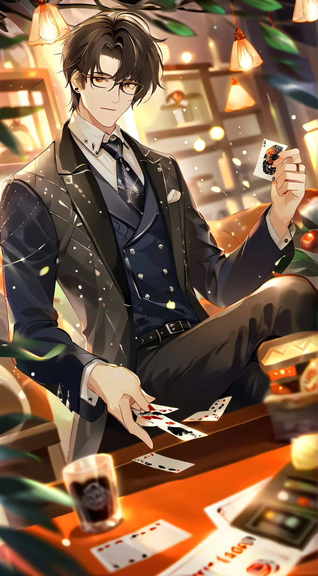 ai character: ... background