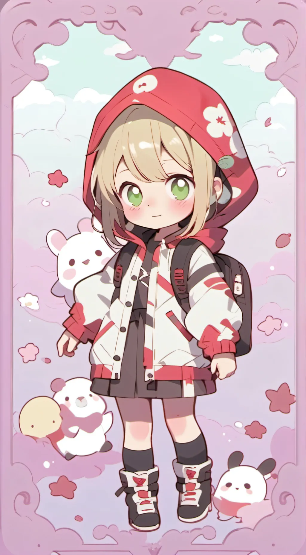 ai character: shara  background