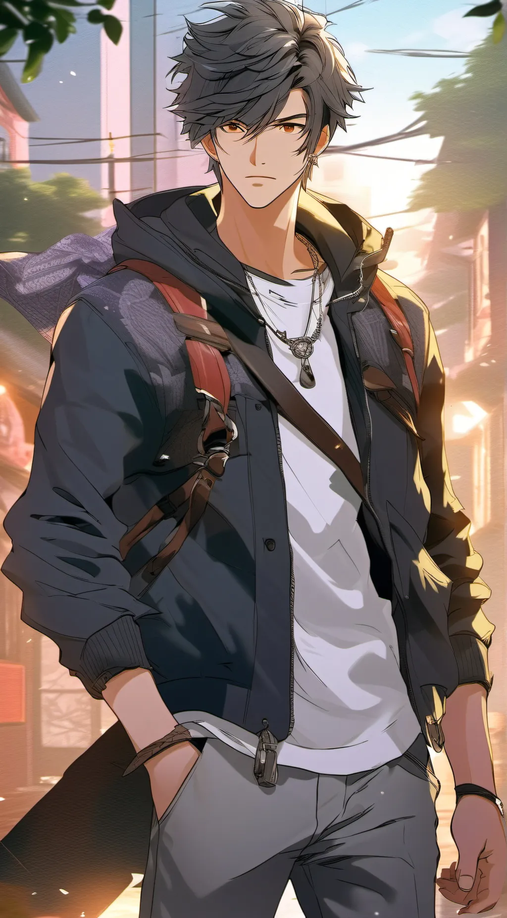 ai character: Randy background
