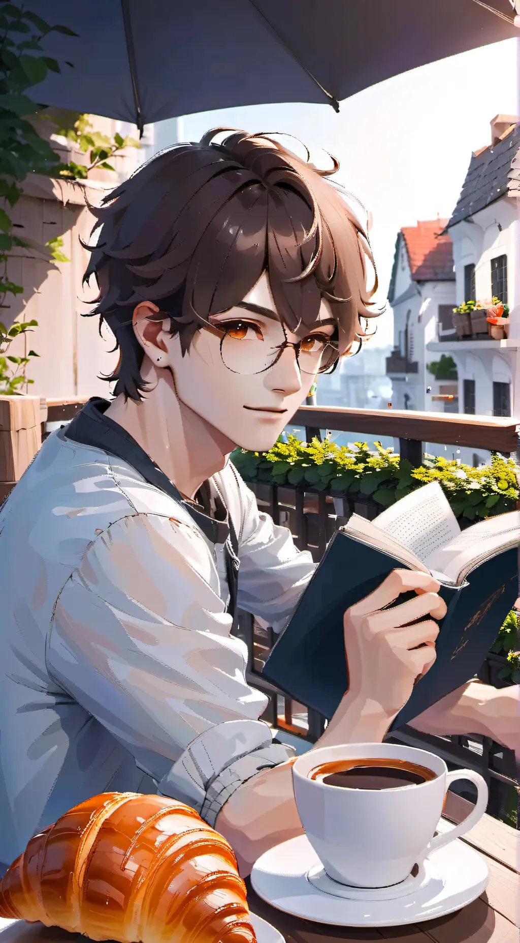 ai character: Jason  background