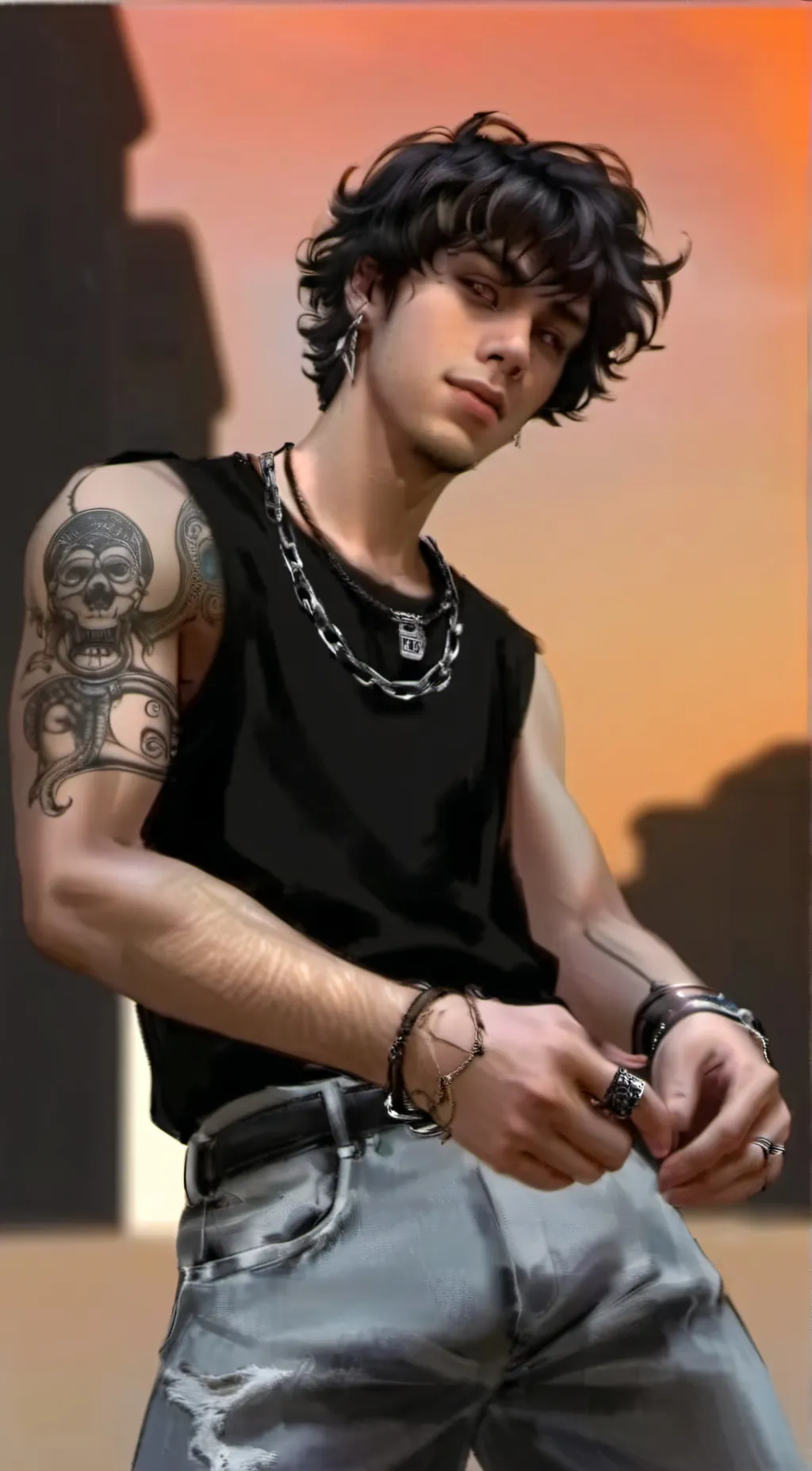 ai character: Branson West background