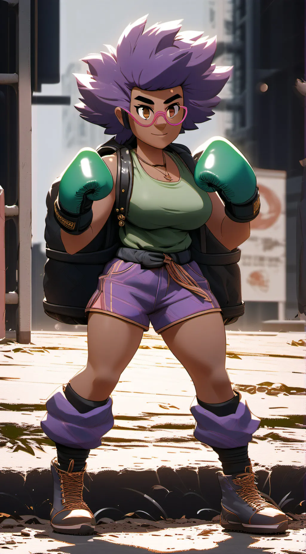 ai character: Rosa background