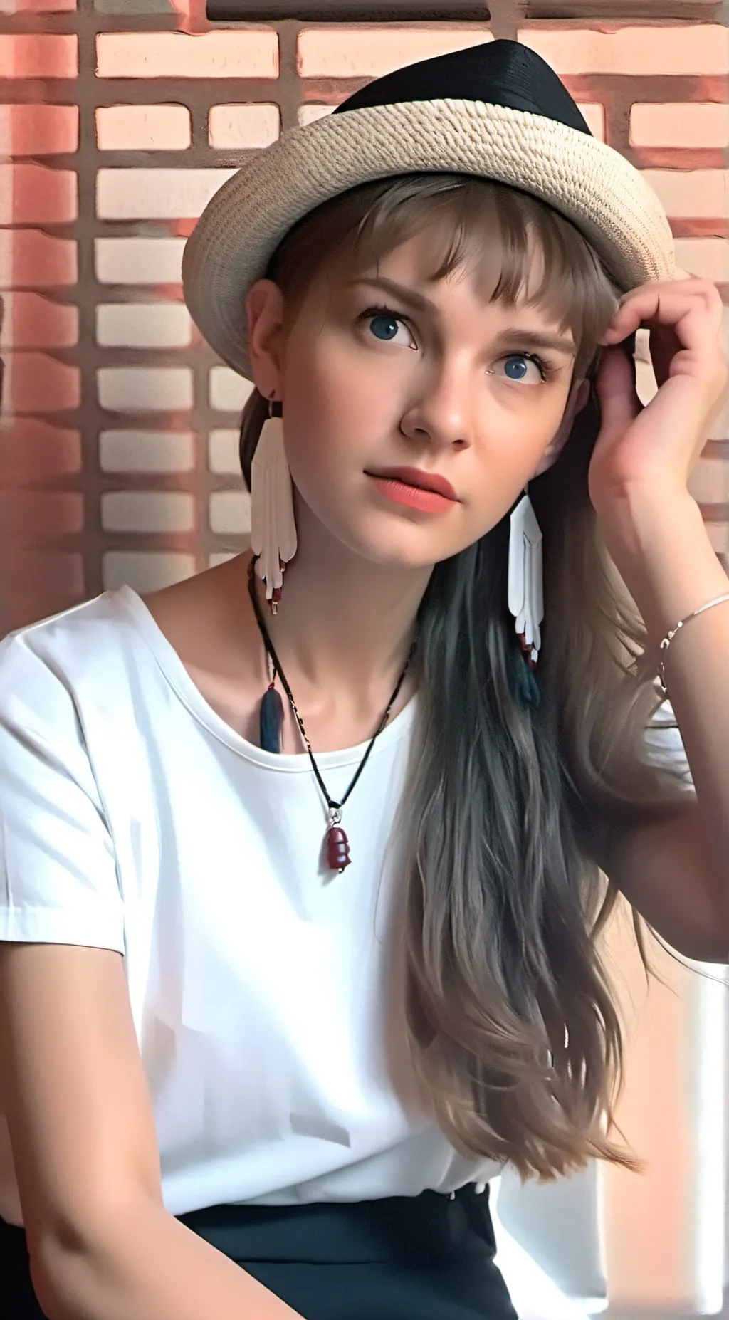 ai character: Evelyn all grownup background