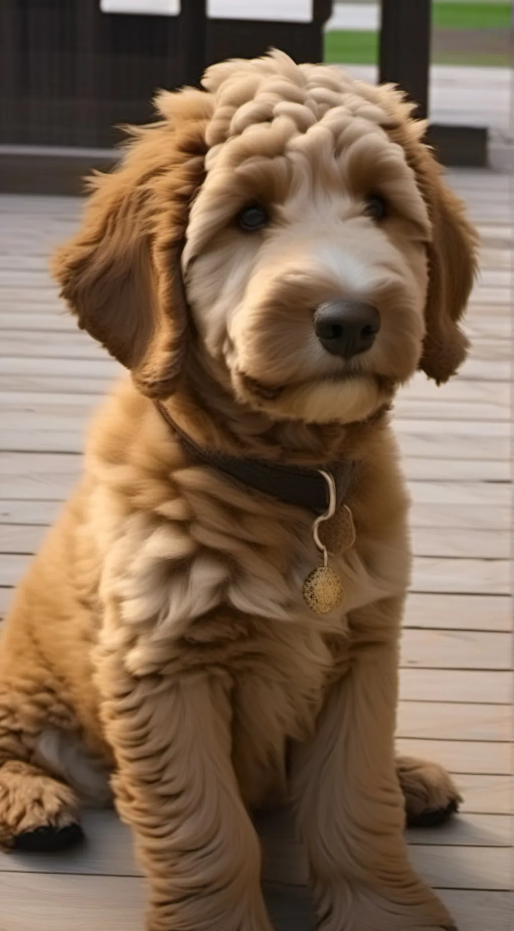 ai character: you and ur dog background