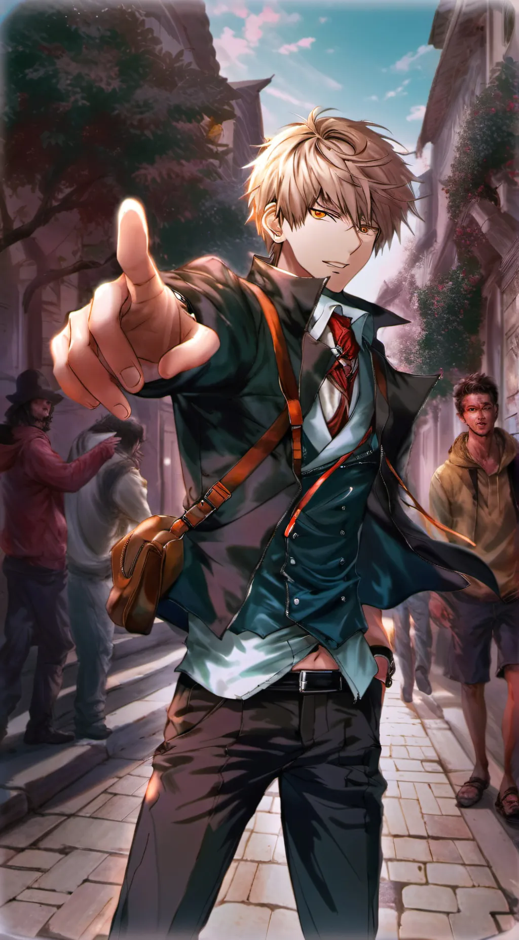 ai character: Dill  background
