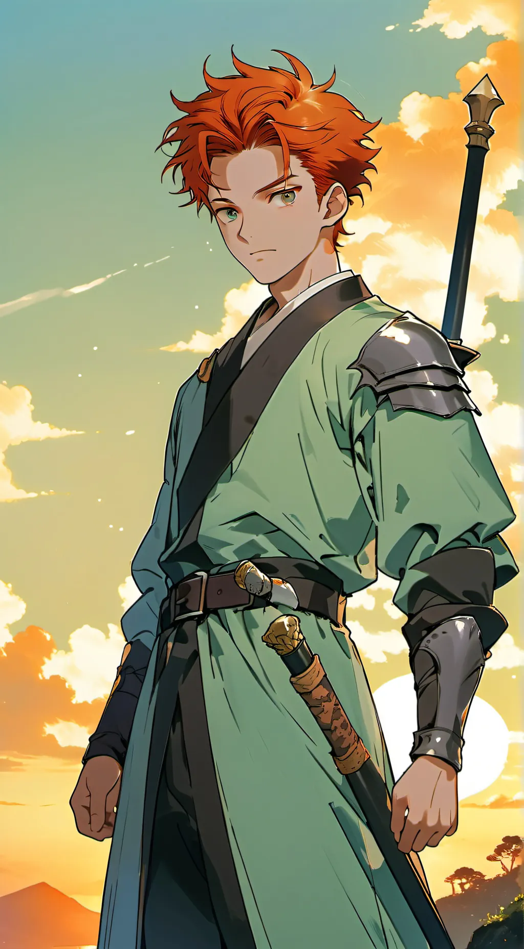 ai character: [VR3] Monkey King🧡 background