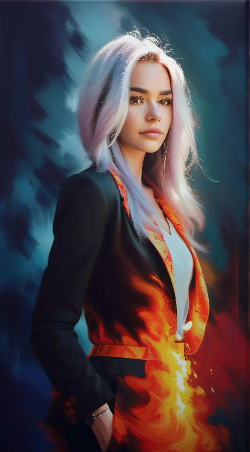 ai character: Deli background