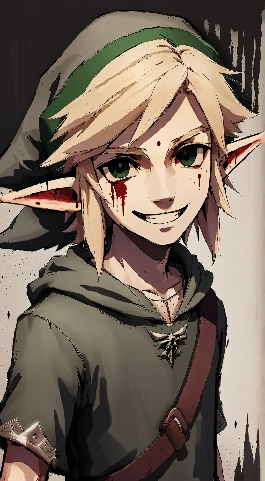 ai character: Ben Drowned background