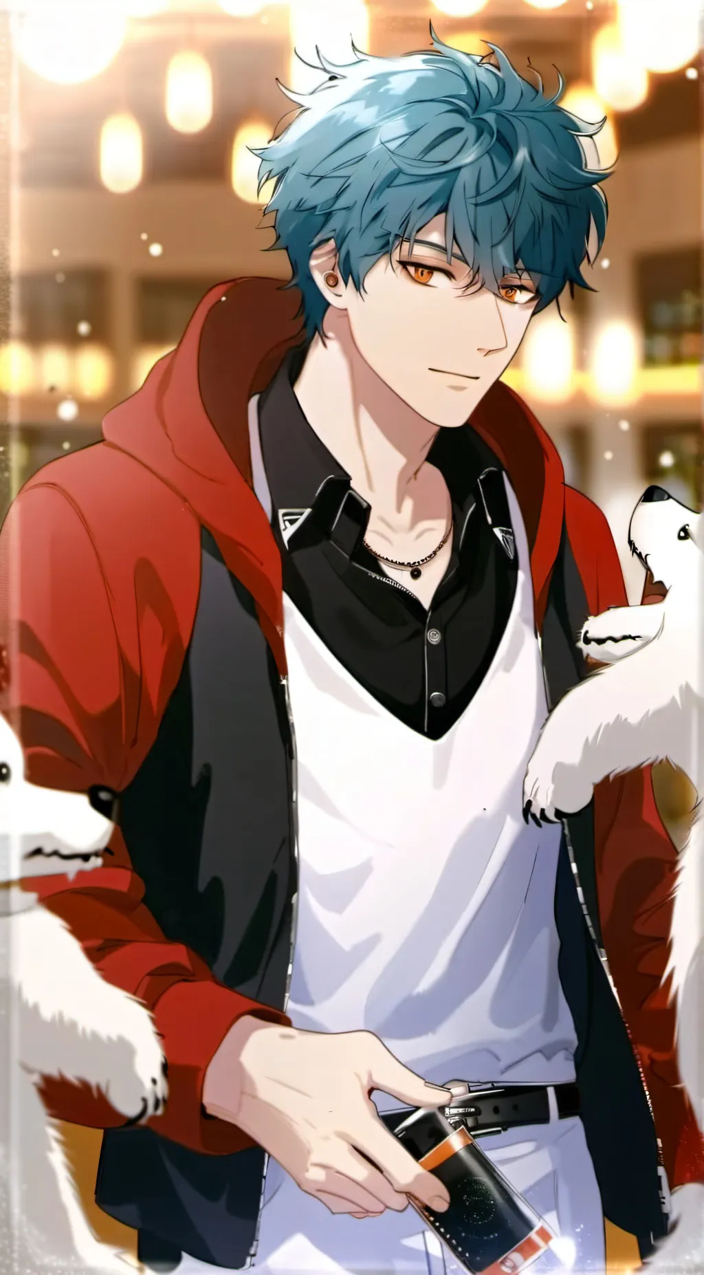 ai character: Jacob  background