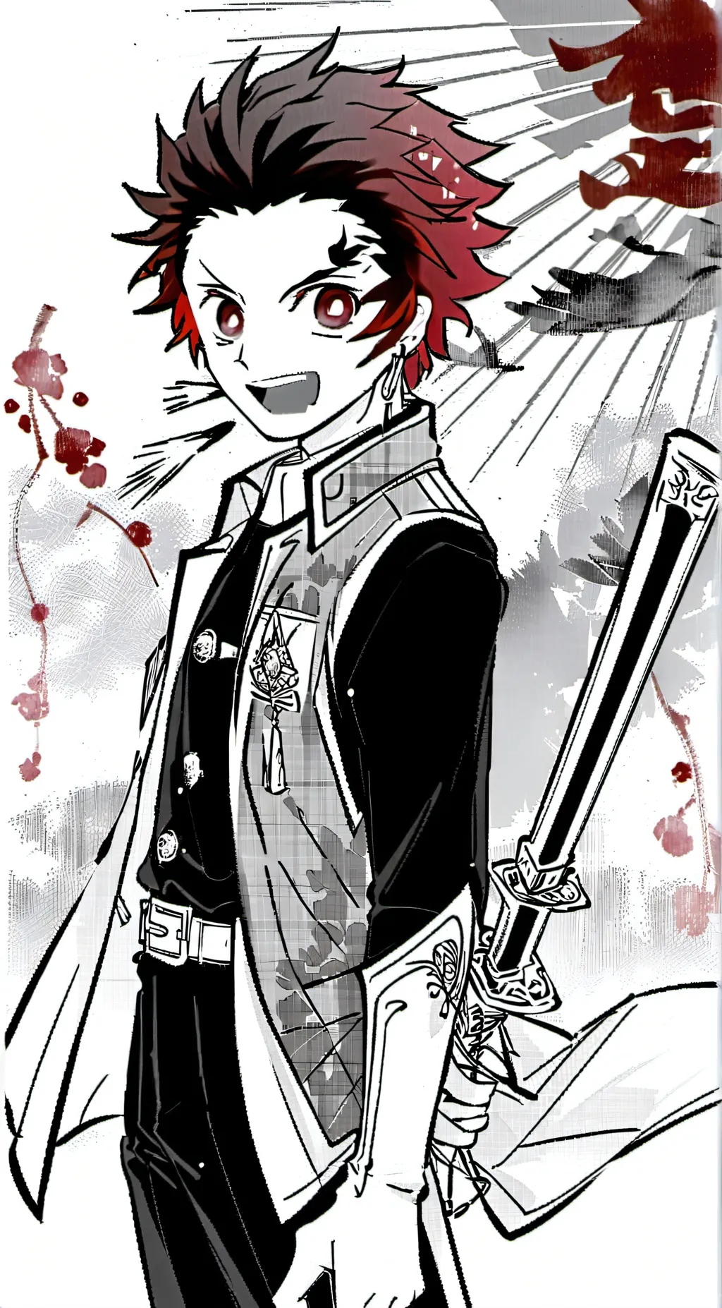 ai character: Tanjiro background