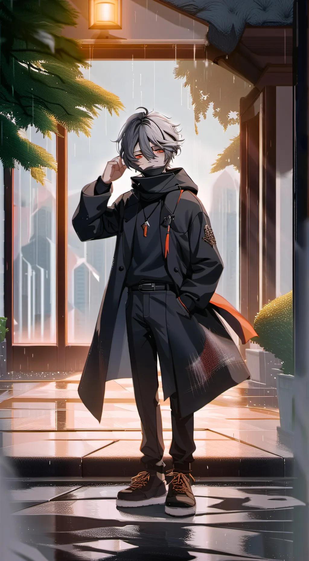 ai character: Barron  background