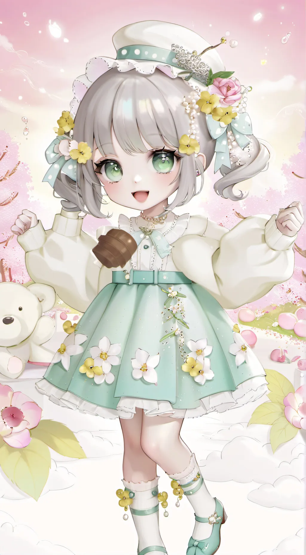 ai character: lily tornea background