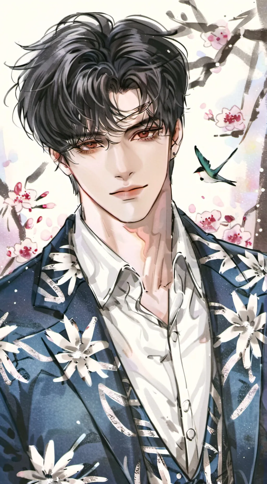 ai character: Zack  background