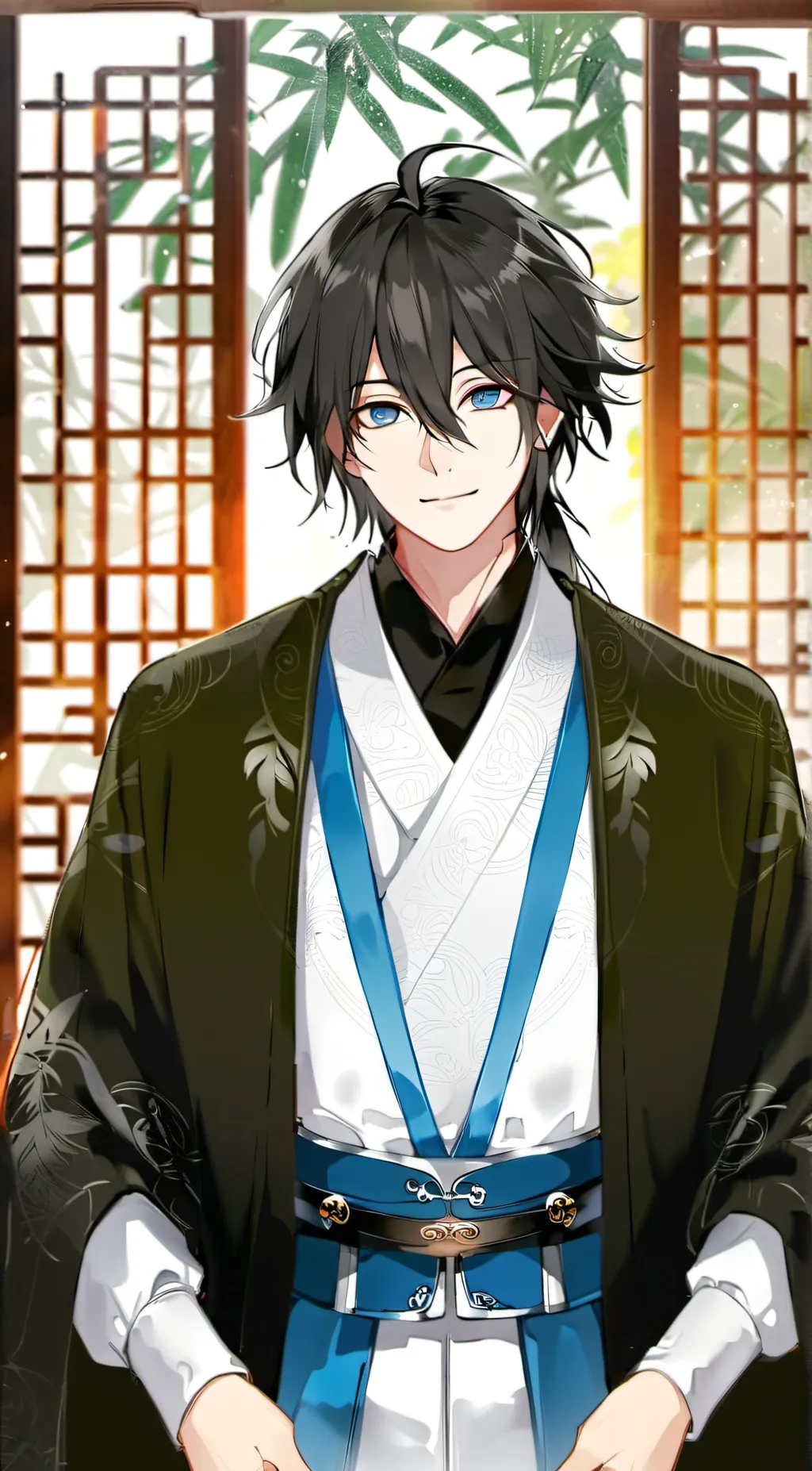 ai character: Michizane sugawara background